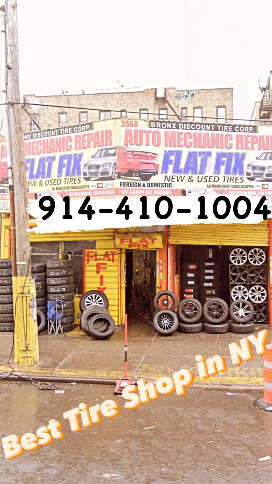 Bronx Discount Tire Corp | 3568 Jerome Ave, Bronx, NY 10467, USA | Phone: (914) 439-8655