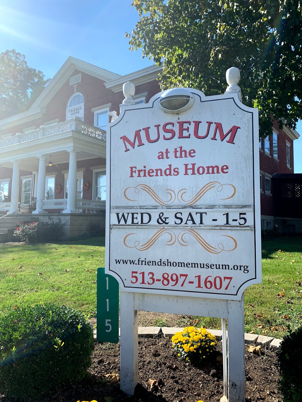 Museum at the Friends Home - museum  | Photo 10 of 10 | Address: 115 S 4th St, Waynesville, OH 45068, USA | Phone: (513) 897-1607