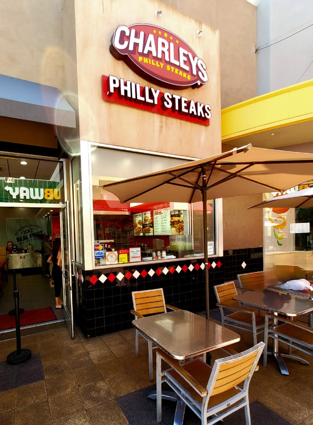 Charleys Cheesesteaks | 20 City Blvd W Ste F4, Orange, CA 92868, USA | Phone: (714) 634-4064