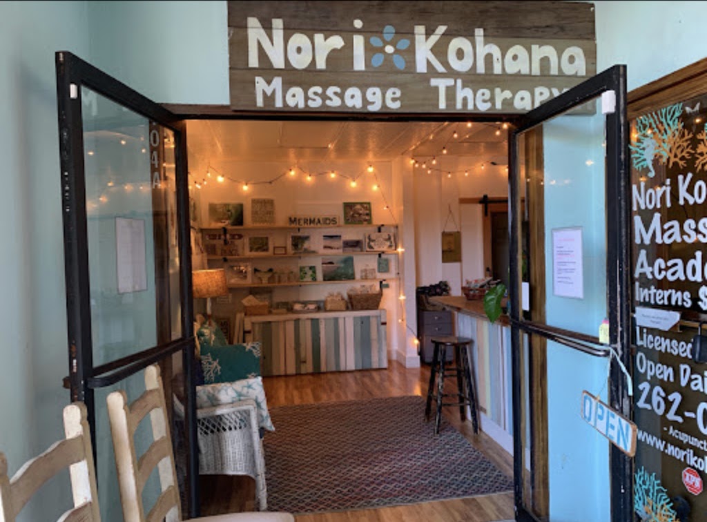 Island Massage Therapy at Nori Kohana | 1051 Keolu Dr #104b, Kailua, HI 96734, USA | Phone: (808) 469-6031