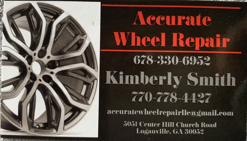 Accurate Wheel Repair LLC | 5051 Center Hill Church Rd, Loganville, GA 30052, USA | Phone: (678) 330-6952