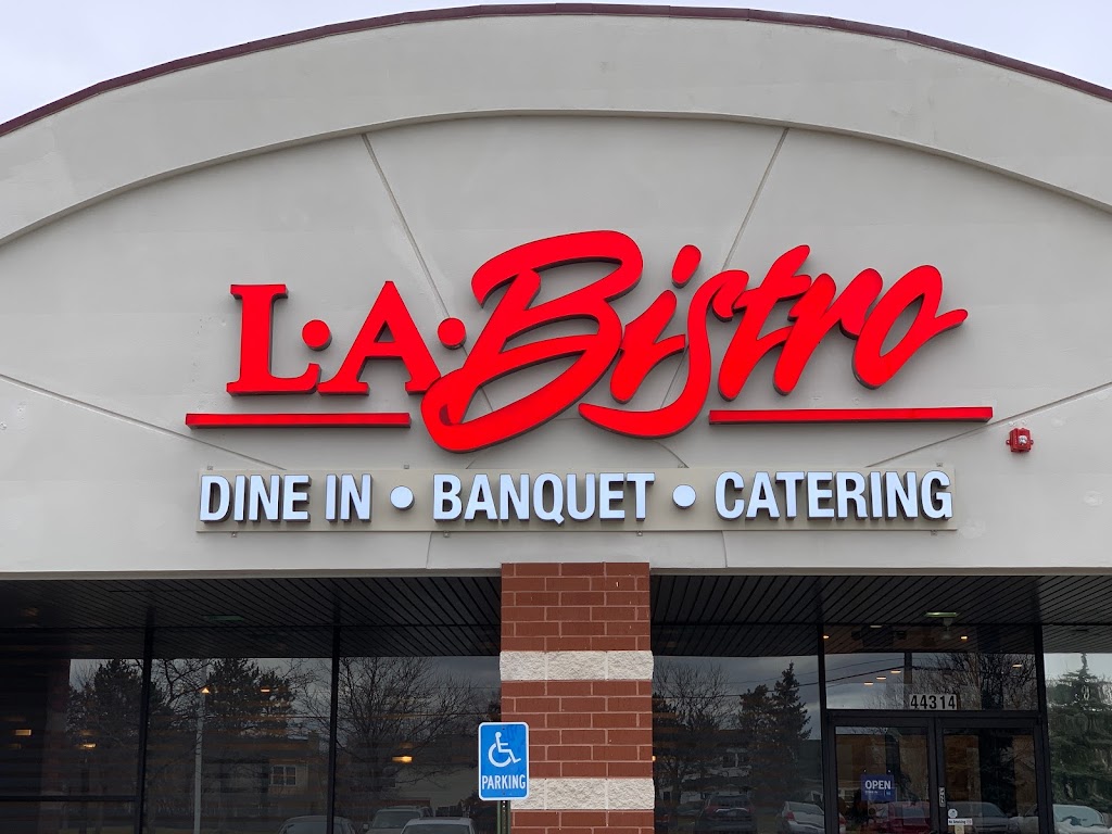 L.A. Bistro Canton | 44314 Cherry Hill Rd, Canton, MI 48187, USA | Phone: (734) 392-7028