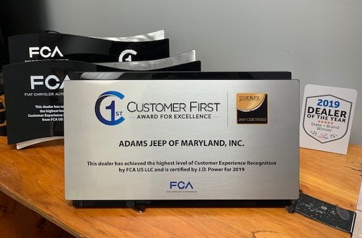 Adams Jeep of Maryland Service Center | 3485 Churchville Rd, Aberdeen, MD 21001, USA | Phone: (410) 879-5800