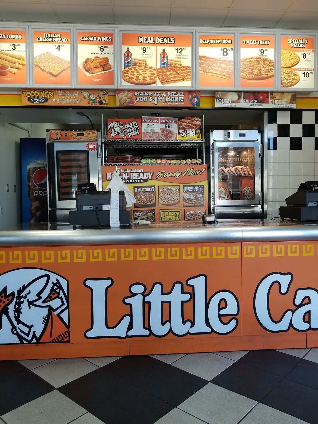 Little Caesars Pizza | 1853 Main St SUITE B, Ramona, CA 92065, USA | Phone: (760) 788-7701