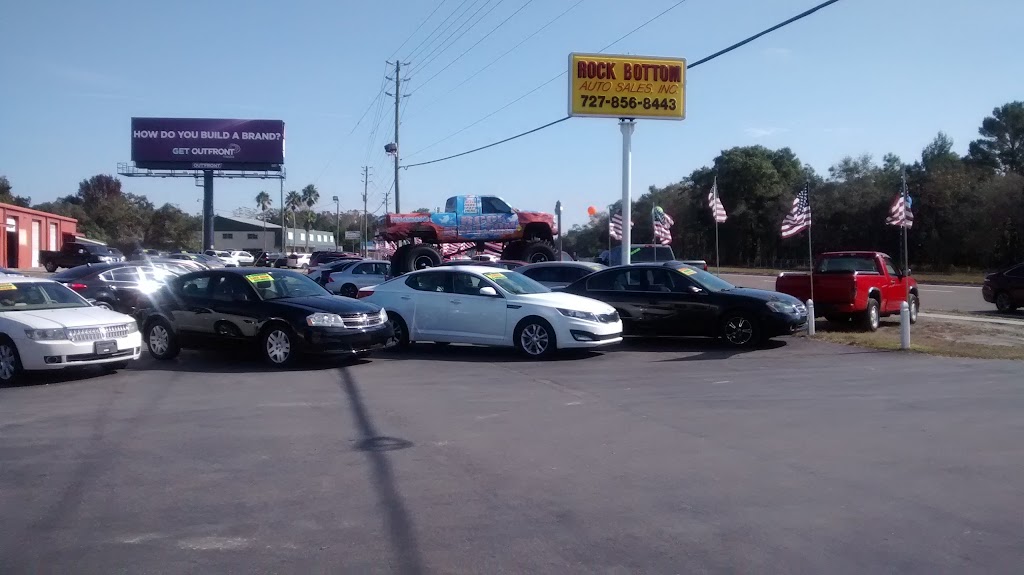 Rock Bottom Auto Sales | 11643 State Rd 52, Hudson, FL 34669, USA | Phone: (727) 856-8443