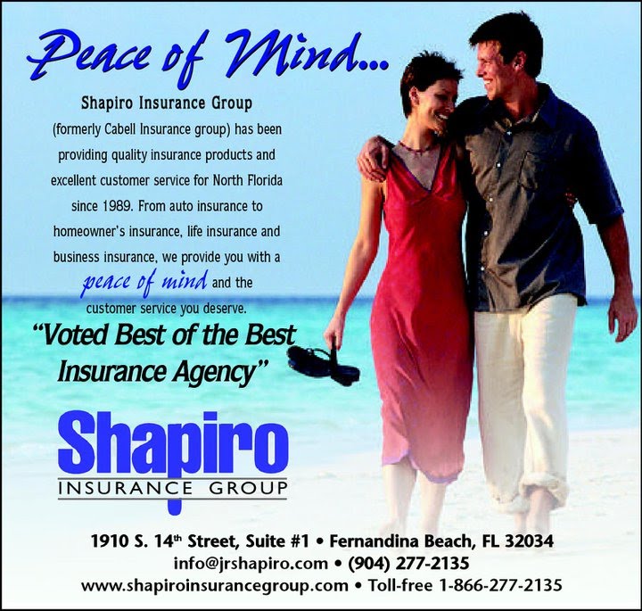 Shapiro Insurance Group | 911 S 8th St, Fernandina Beach, FL 32034 | Phone: (904) 730-7343