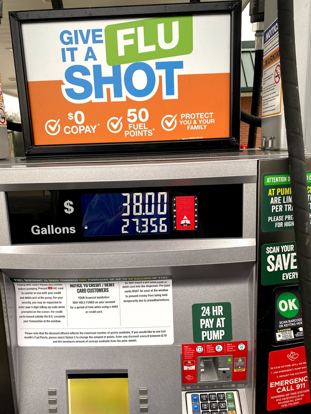 Harris Teeter Fuel Center | 8112 Fayetteville Rd, Raleigh, NC 27603, USA | Phone: (919) 363-3059