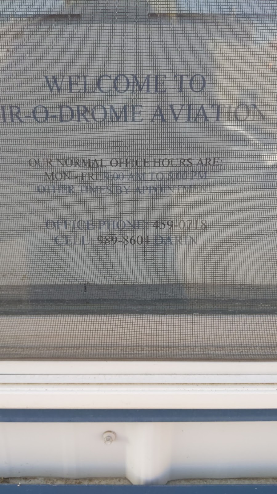 Air-O-Drome Aviation | 517 Dauntless Pl, Caldwell, ID 83605, USA | Phone: (208) 459-0718