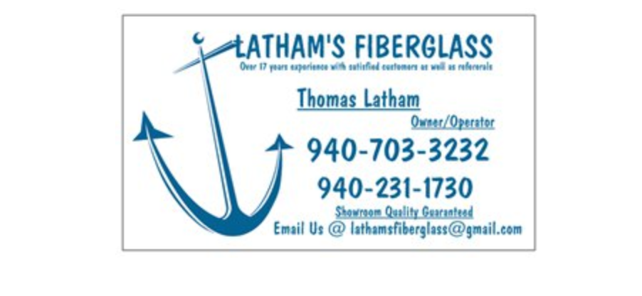 Lathams Mobile Fiberglass | 274 Co Rd 2723, Decatur, TX 76234, USA | Phone: (940) 231-1730