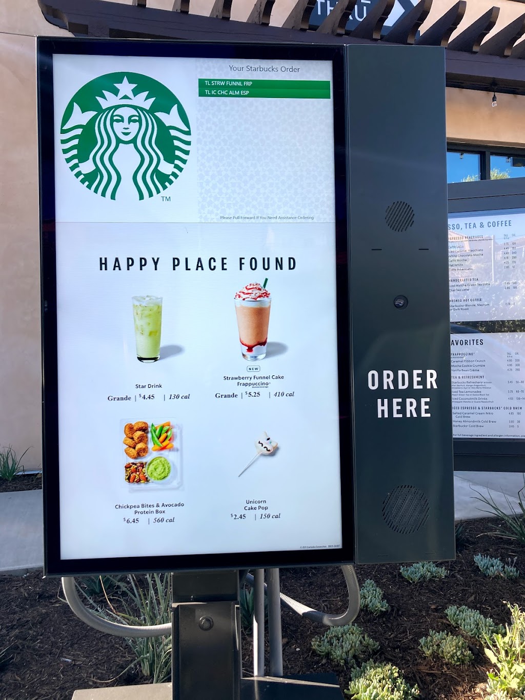 Starbucks | 19045 Golden Valley Rd, Santa Clarita, CA 91387, USA | Phone: (661) 554-0003