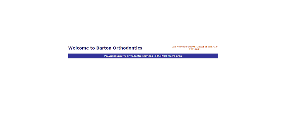 Barton Orthodontics: Dr. Kenneth A. Barton D.D.S., M.S.D., A.B.O. | 3003 Ocean Pkwy, Brooklyn, NY 11235, USA | Phone: (732) 757-1821