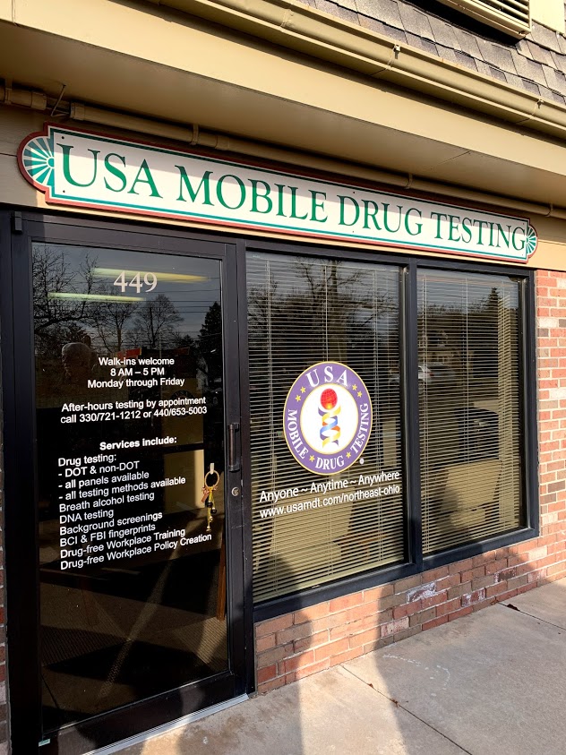 USA Mobile Drug Testing of Northeast Ohio | 377B Lear Rd #288, Avon Lake, OH 44012 | Phone: (440) 653-5003