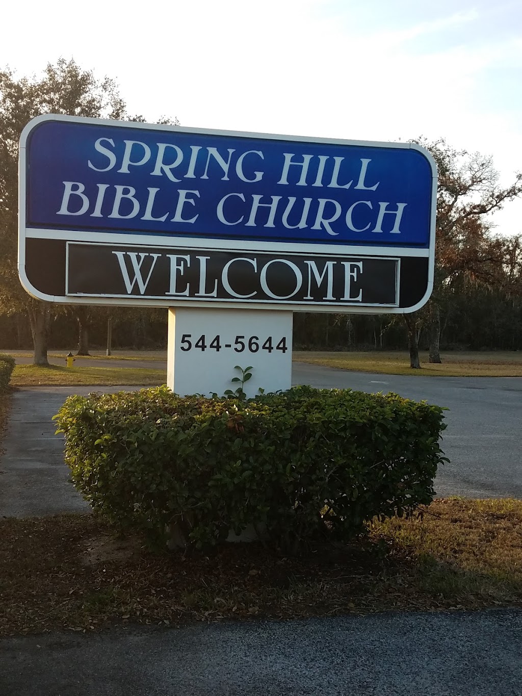 Spring Hill Bible Church | 15449 Spring Hill Dr, Brooksville, FL 34604, USA | Phone: (352) 544-5644