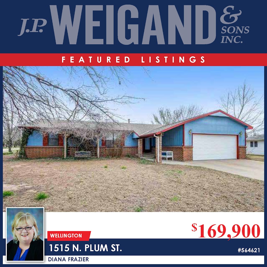 Diana K Frazier - J.P Weigand & Sons Inc | 415 E 4th Ave, Belle Plaine, KS 67013, USA | Phone: (620) 399-3051