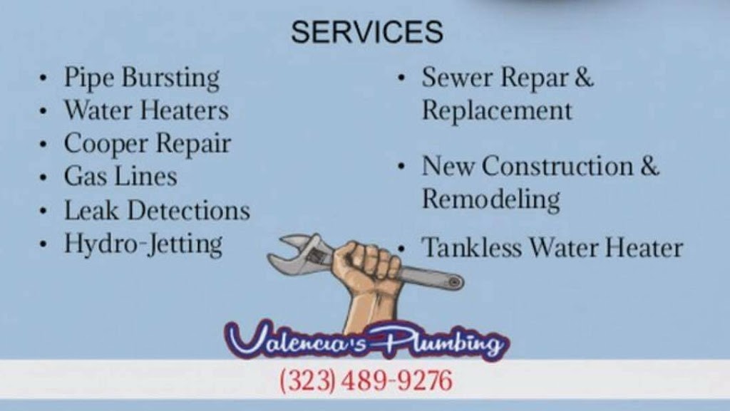 Valencias plumbing | 1639 E 87th Pl, Los Angeles, CA 90002, USA | Phone: (323) 489-9276