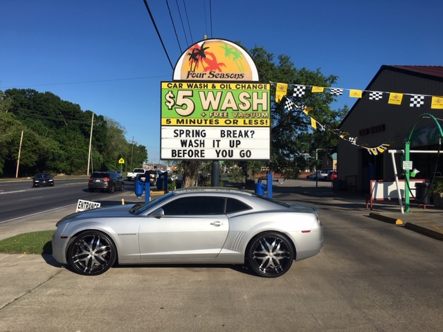 Four Seasons Car Wash & Oil | 8220 LA-23, Belle Chasse, LA 70037, USA | Phone: (504) 391-3119