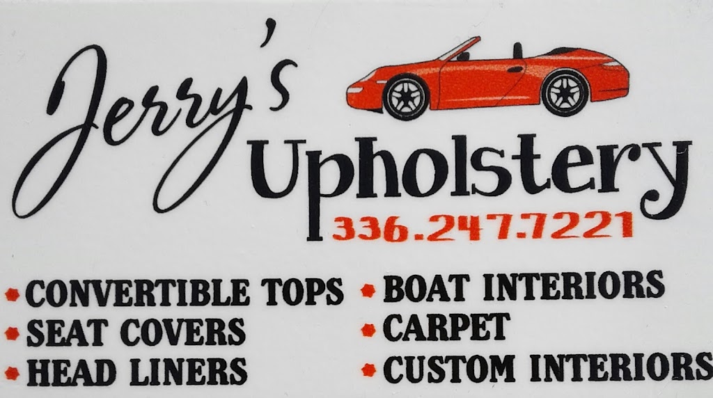 Jerrys Upholstery | 16 E 11th St, Lexington, NC 27295, USA | Phone: (336) 247-7221