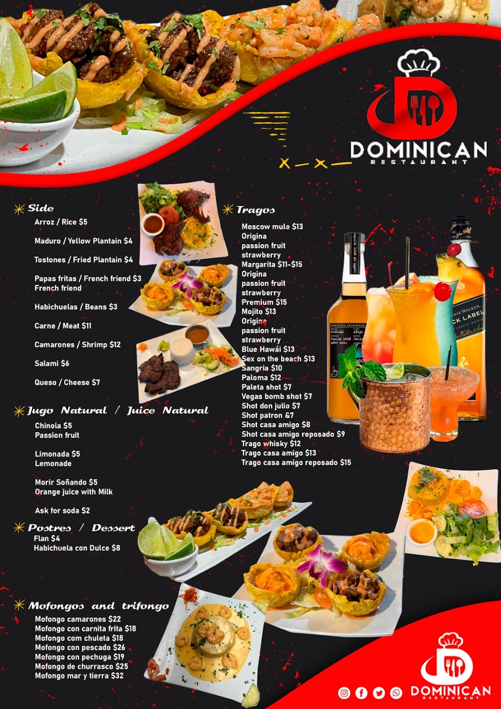 Dominican Restaurant | 300 N Coit Rd Suite 270, Richardson, TX 75080, USA | Phone: (214) 258-6778