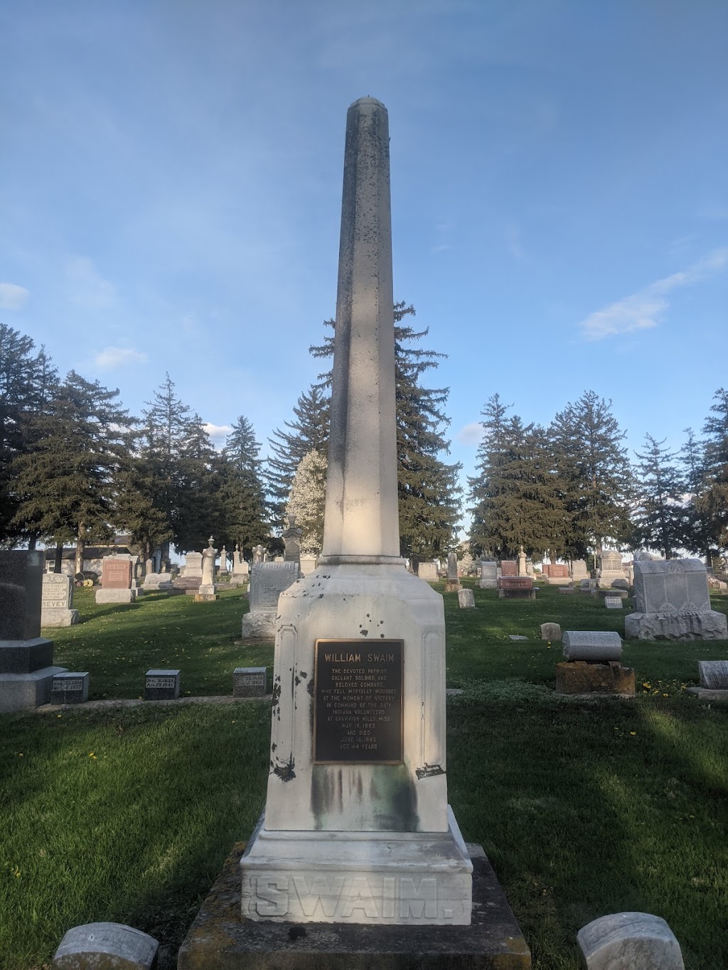 Oak Lawn Cemetery | 701 S Jefferson St, Ossian, IN 46777, USA | Phone: (260) 622-6526