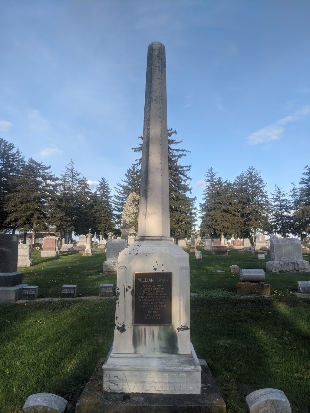 Oak Lawn Cemetery | 701 S Jefferson St, Ossian, IN 46777 | Phone: (260) 622-6526