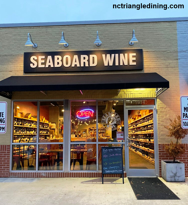 Seaboard Wine at HighPark Village | 1914 Bernard St, Raleigh, NC 27608, USA | Phone: (919) 831-0850