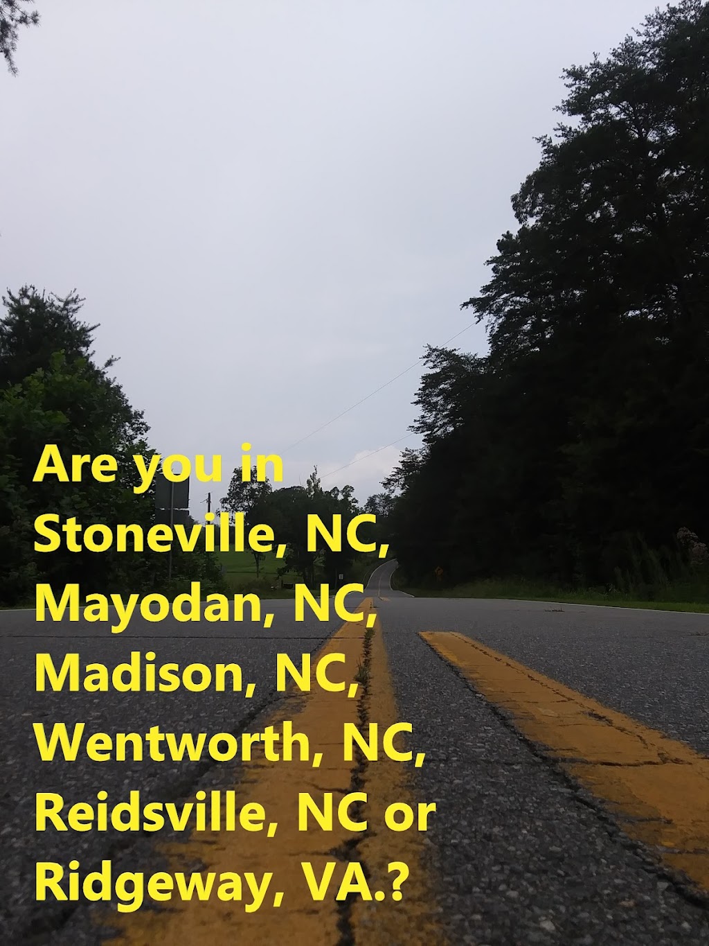 Roadside LLC | 967 Stone Mountain Rd, Stoneville, NC 27048, United States | Phone: (336) 573-3019