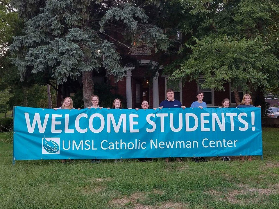 UMSL-Catholic Newman Center | 8200 Natural Bridge Rd, St. Louis, MO 63121, USA | Phone: (314) 385-3455