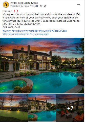 Hiram Aviles | Aviles Real Estate Group | Real Estate Consultant | 6833 Quail Hill Pkwy, Irvine, CA 92603, USA | Phone: (949) 439-5331