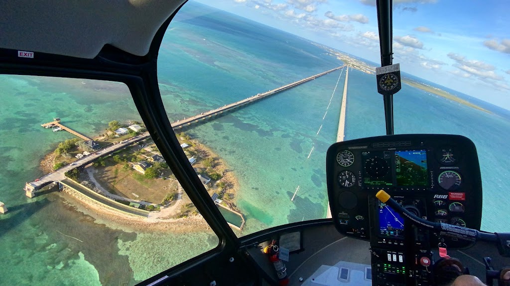 Keys Helicopter Tours | 9850 Overseas Hwy, Marathon, FL 33050, USA | Phone: (888) 535-4354