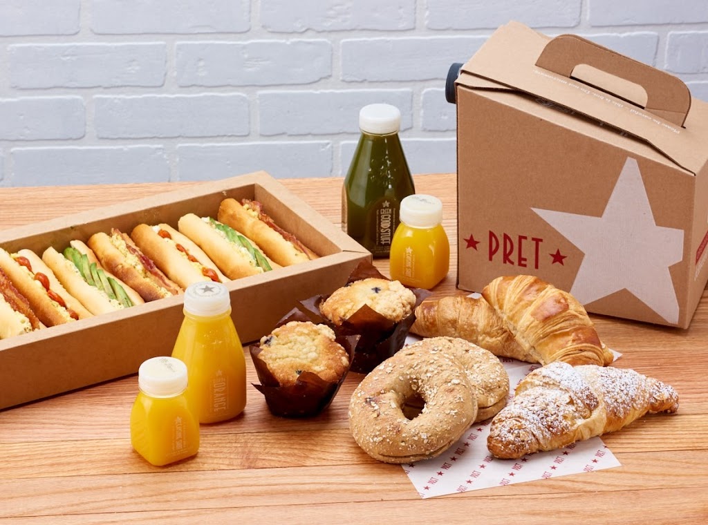 Pret a Manger | Tom Bradley International Terminal, 380 World Way, Los Angeles, CA 90045, USA | Phone: (310) 307-7537