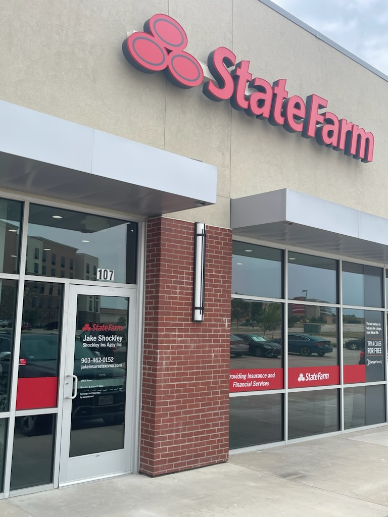 Jake Shockley - State Farm Insurance Agent | 5101 Gateway Blvd Suite 107, Denison, TX 75020, USA | Phone: (903) 462-0152