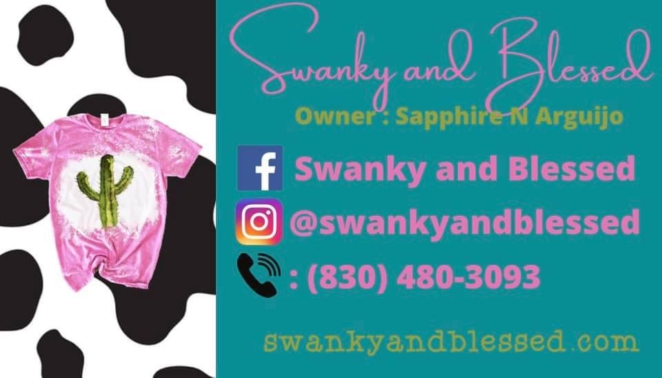 Swanky and Blessed | 1501 Bensdale Rd Suite A, Pleasanton, TX 78064, USA | Phone: (830) 480-3093