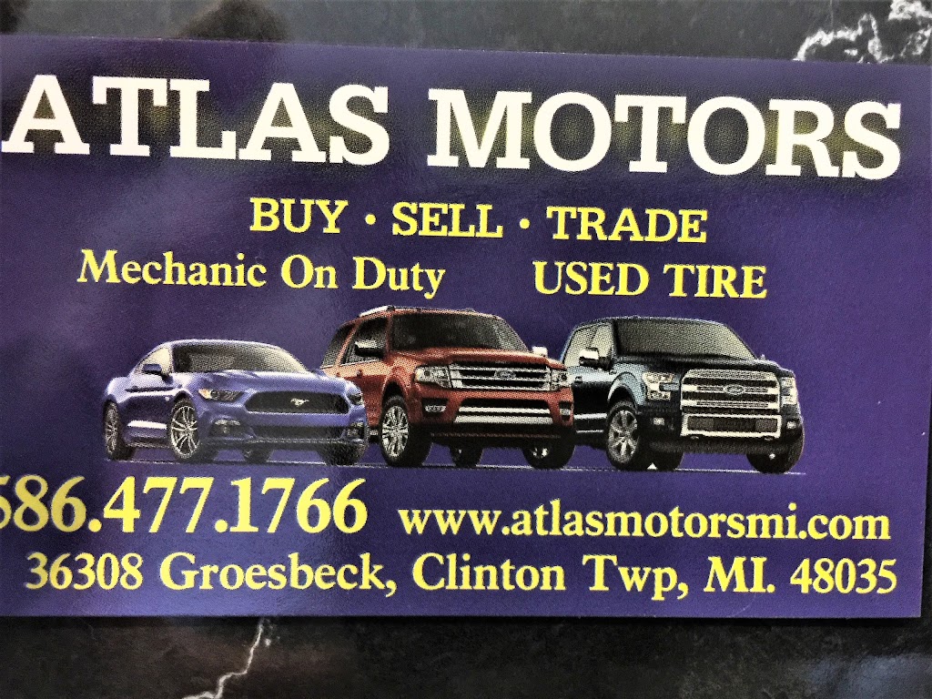 Atlas Motors | 36308 Groesbeck Hwy, Clinton Twp, MI 48035, USA | Phone: (586) 477-1766