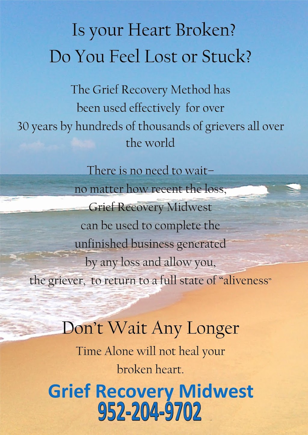 LIfe Strategies and Grief Recovery | 4827 123rd St W, Savage, MN 55378, USA | Phone: (952) 204-9702