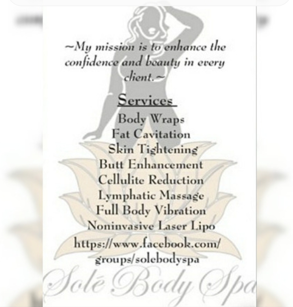 Sole` Body Spa | 13291 Tidewater Trail, Caret, VA 22436, USA | Phone: (804) 445-4098