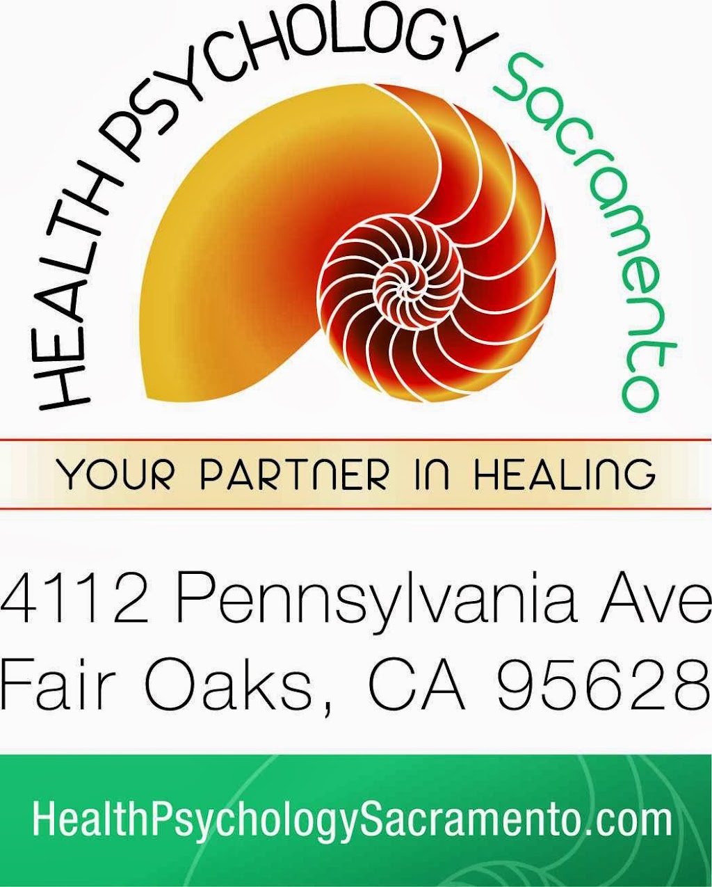 Health Psychology Sacramento | 4112 Pennsylvania Ave, Fair Oaks, CA 95628, USA | Phone: (916) 962-0222