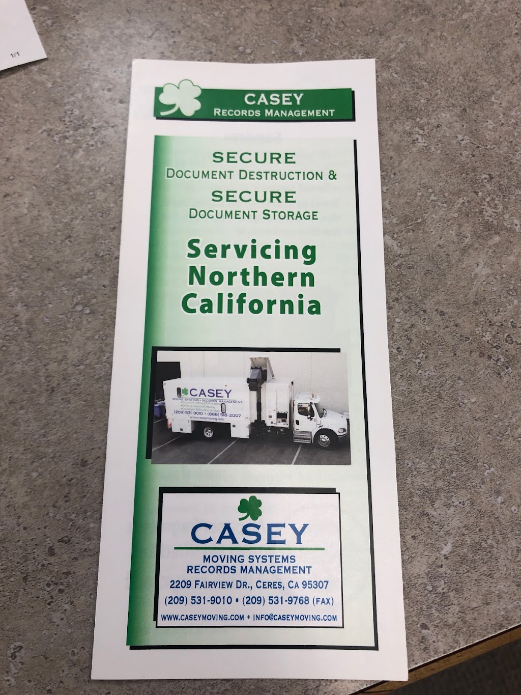 Casey Moving Systems | 2209 Fairview Dr, Ceres, CA 95307, USA | Phone: (209) 531-9010