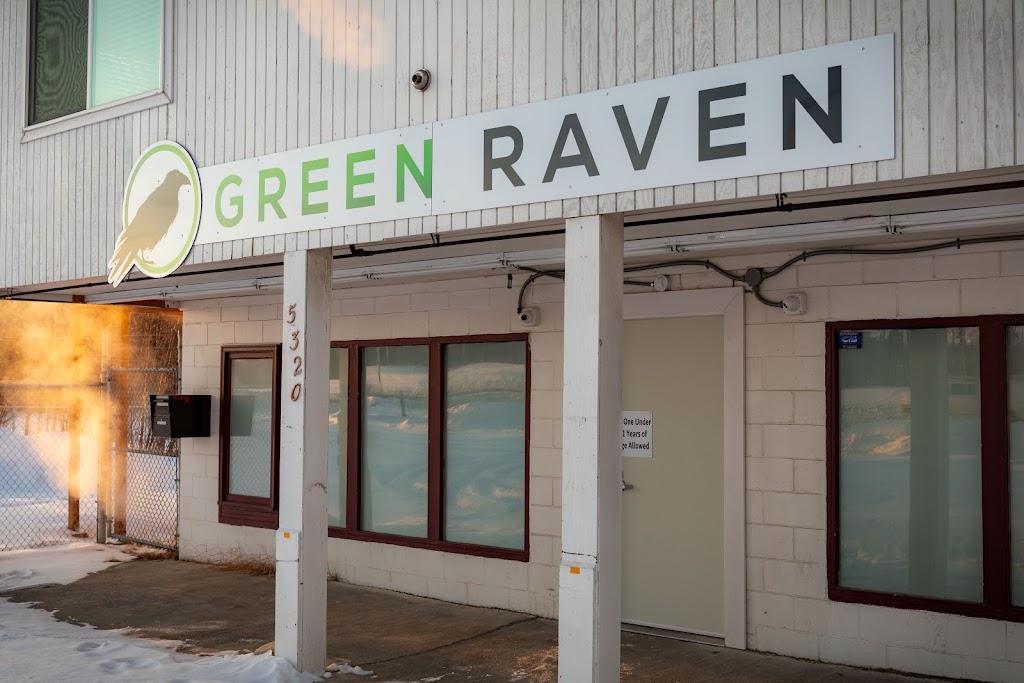 Green Raven | 5320 W Parks Hwy, Wasilla, AK 99654, USA | Phone: (907) 357-0755