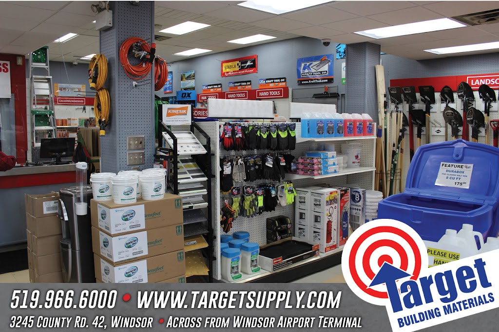 Target Building Materials Ltd | 3245 County Rd 42, Windsor, ON N8V 0A5, Canada | Phone: (519) 966-6000