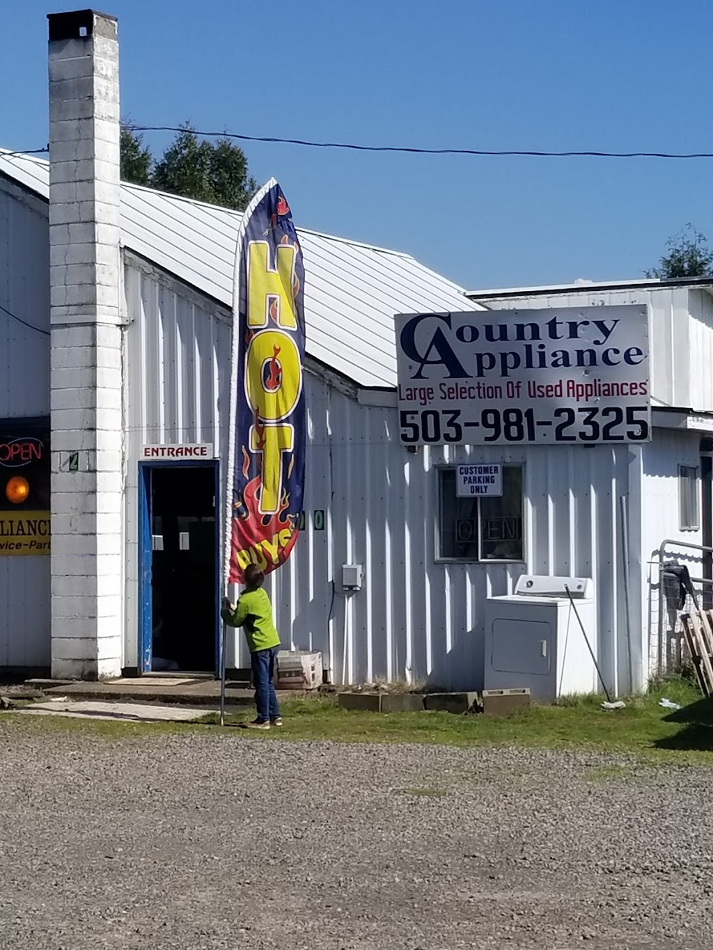 Country Appliance | 518 N Pacific Hwy, Woodburn, OR 97071, USA | Phone: (503) 981-2325