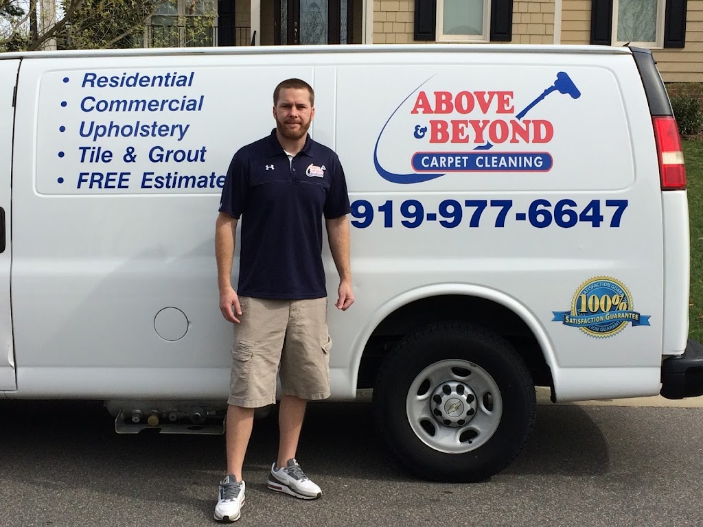 Above & Beyond Carpet Cleaning | 1361 S Main St, Wake Forest, NC 27587, USA | Phone: (919) 977-6647