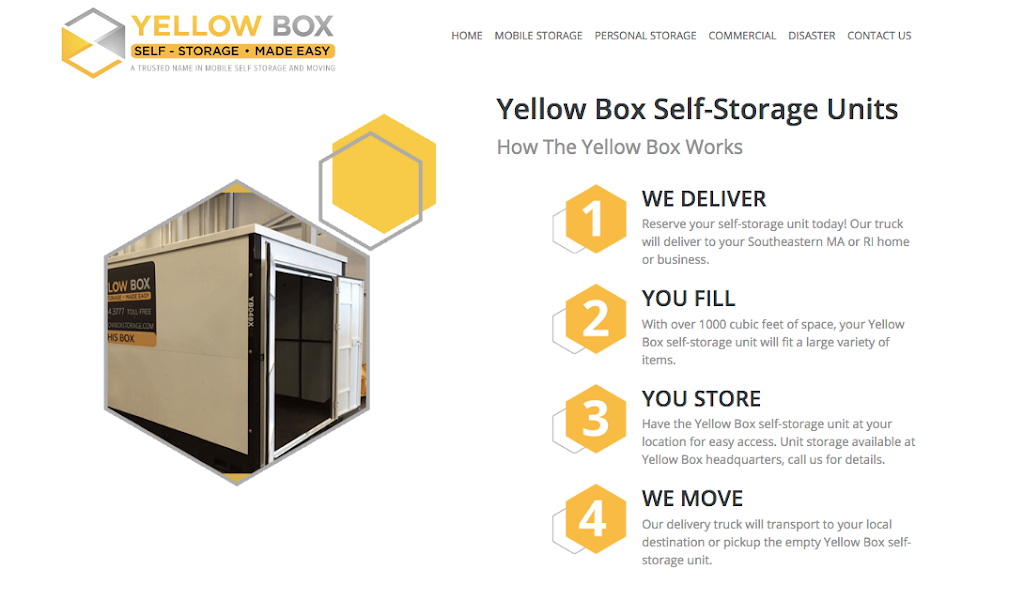 Yellow Box Self-Storage Units | 23 W Bacon St, Plainville, MA 02762, USA | Phone: (508) 695-4145