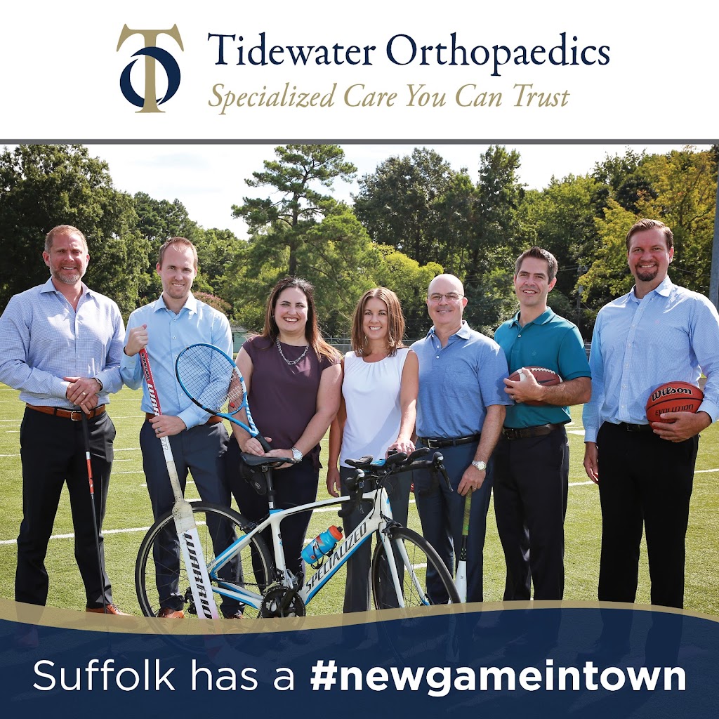 Tidewater Orthopaedics | 7007 Harbour View Blvd Suite 108, Suffolk, VA 23435, USA | Phone: (757) 827-2480