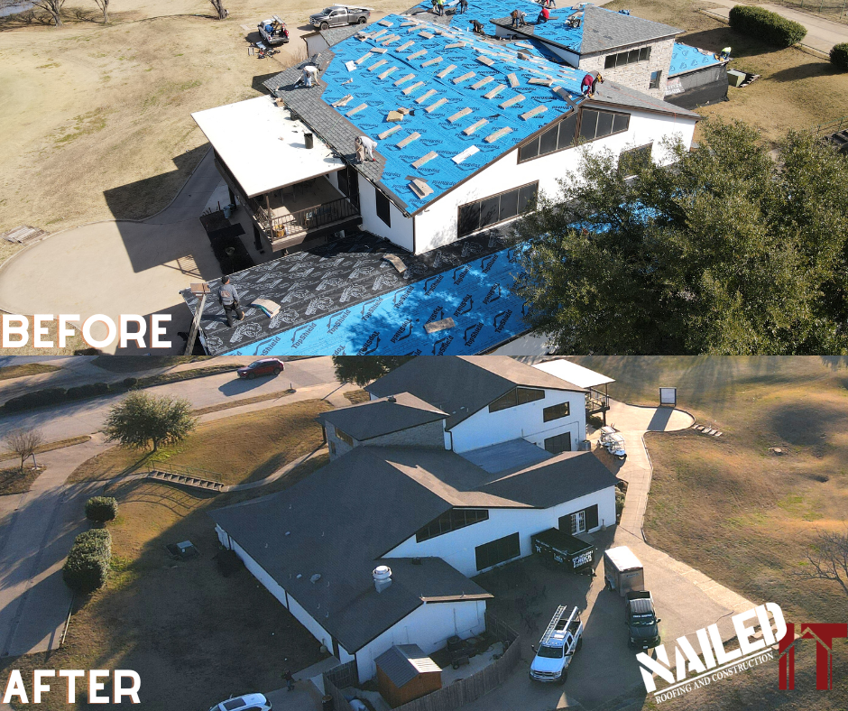 Nailed It Roofing and Construction | 1261 W Green Oaks Blvd Ste 103, Arlington, TX 76013, USA | Phone: (682) 323-6128