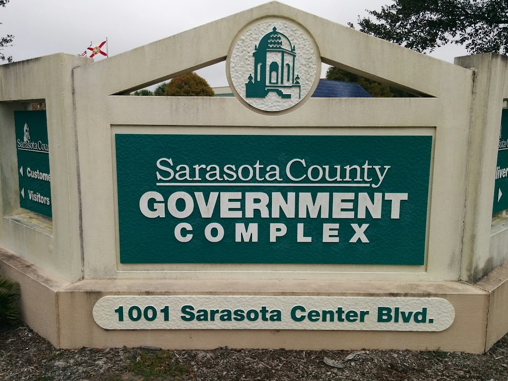 Sarasota County Operations Center | 1001 Sarasota Center Blvd #1001, Sarasota, FL 34240, USA | Phone: (941) 861-6500