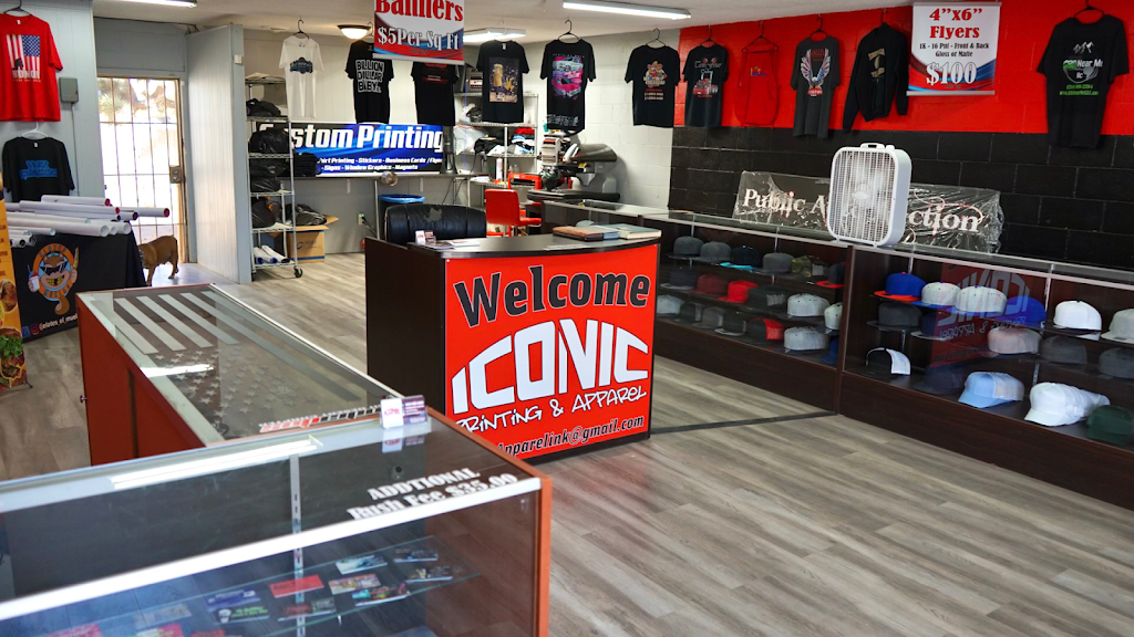 Iconic Printing & Apparel | 16268 Main St Suite B, Hesperia, CA 92345, USA | Phone: (442) 363-0957