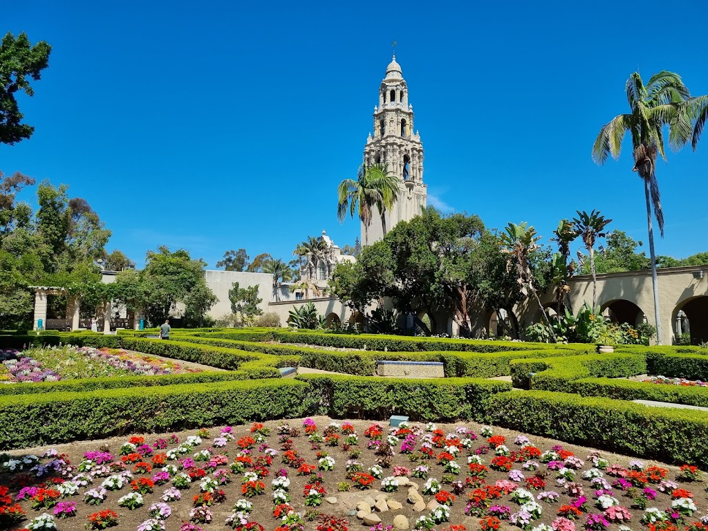 Alcázar Garden | 1363 El Prado, San Diego, CA 92101, USA | Phone: (619) 239-0512