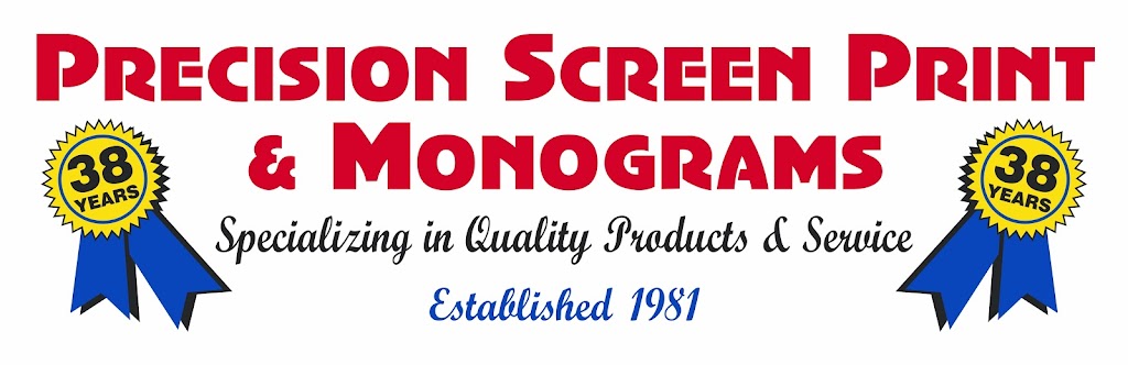 Precision Screen Print & Monograms | 343 Technology Dr # 2103, Garner, NC 27529, USA | Phone: (919) 772-5504