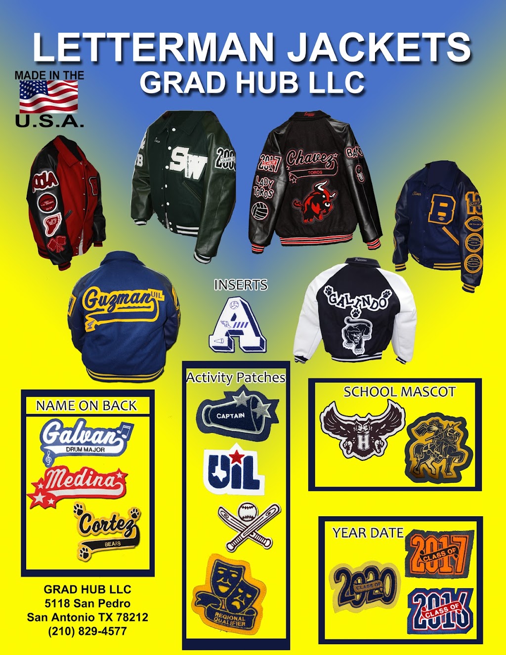 Grad Hub LLC | 5118 San Pedro Ave, San Antonio, TX 78212, USA | Phone: (210) 829-4577