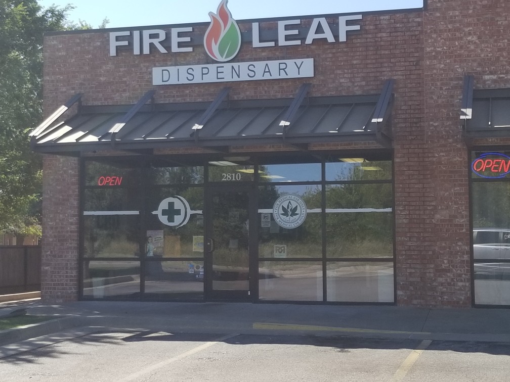 Fire Leaf Dispensary | 2810 SW 104th St, Oklahoma City, OK 73159, USA | Phone: (405) 676-8479